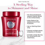 Silver Jewelry Cleaner, Sterling Silver Cleaner and Tarnish Remover, 8 Fl Oz