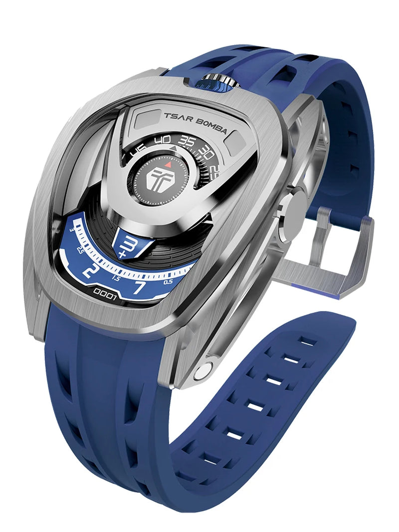 Chivalry 8213 Mechanical Mens Watch Set Automatic Watch Fo Men Waterproof 100M Lnterchangeable Wristwatch