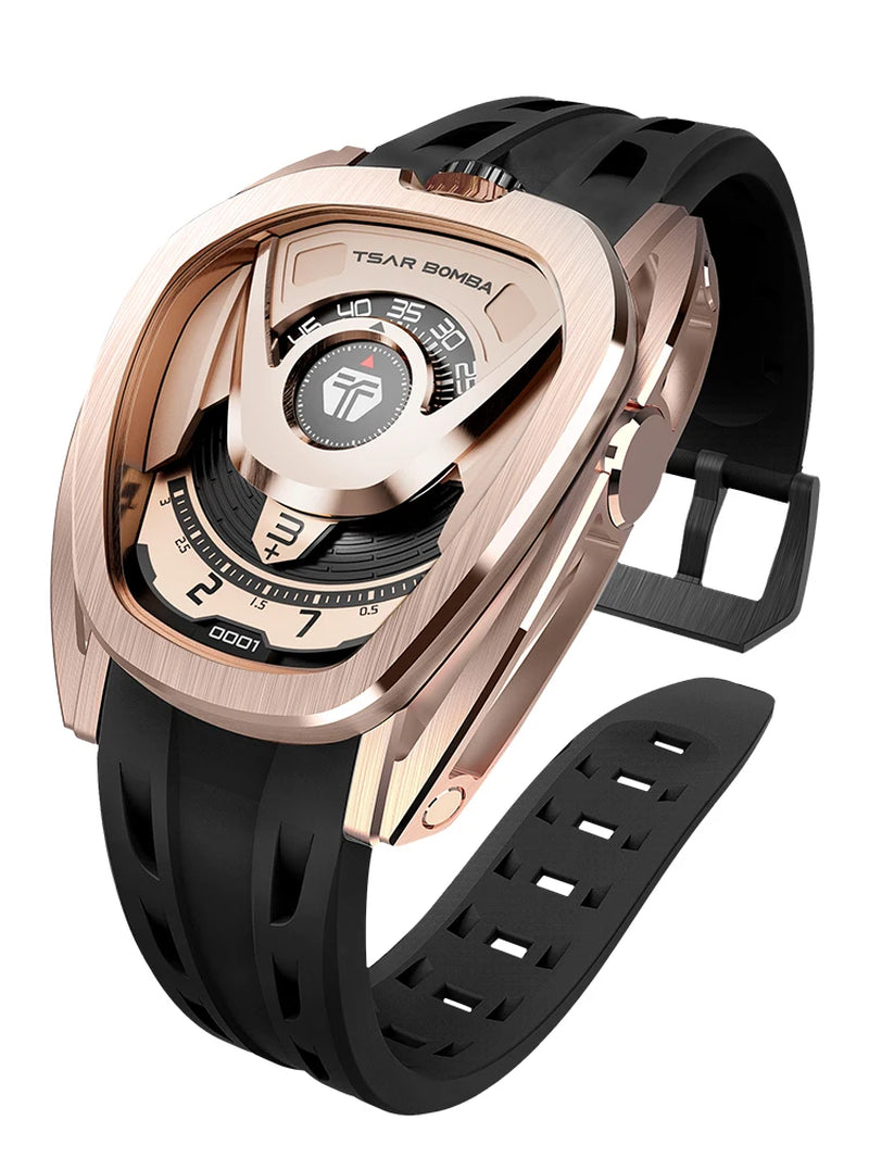 Chivalry 8213 Mechanical Mens Watch Set Automatic Watch Fo Men Waterproof 100M Lnterchangeable Wristwatch