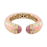 Chunky Town Bangle — Striped Cuff