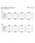 Men'S Futuro Diamond-Accent Stainless Steel Bracelet Watch 31X45Mm, Created for Macy'S