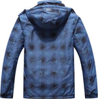 Men'S Ski Jacket Warm Winter Waterproof Windbreaker Hooded Raincoat Snowboarding Jackets