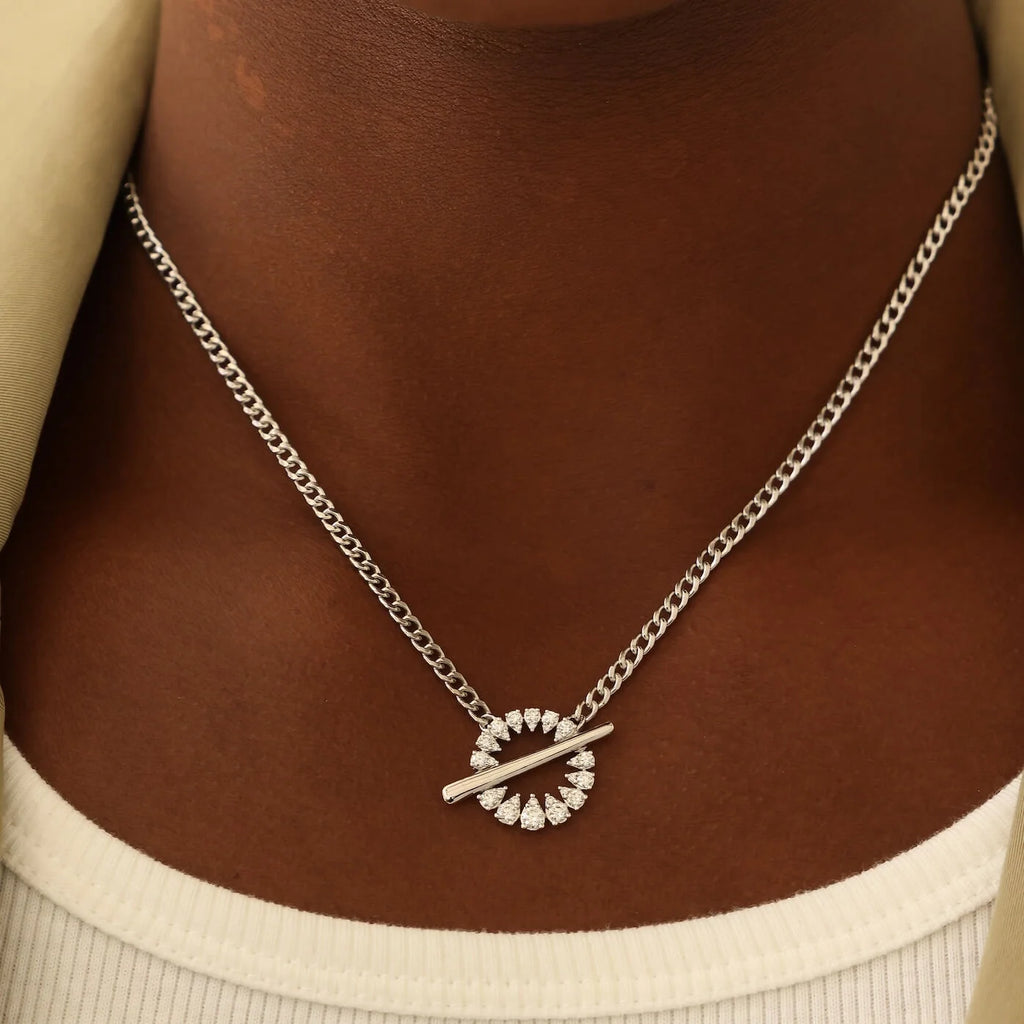 Sophia Ryan Cuban Chain Toggle Necklace